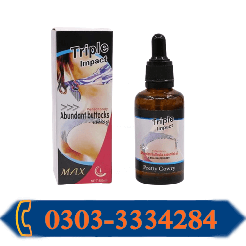 Triple Impact Buttock Oil