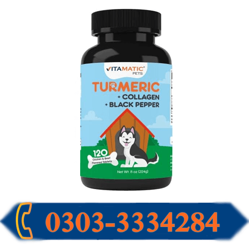 Turmeric Collagen Black Pepper for Dogs Pain