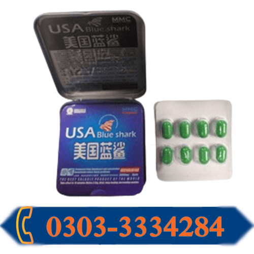 USA Blue Shark Timing Capsules