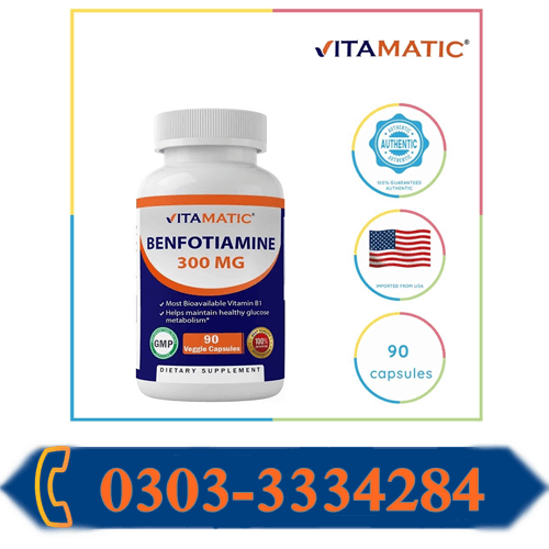 Vitamatic Benfotiamine 300 mg