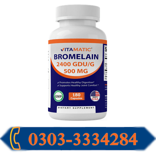 Vitamatic Bromelain 500 mg