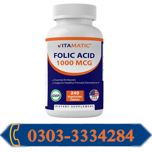 Vitamatic Folic Acid 1000 Mg