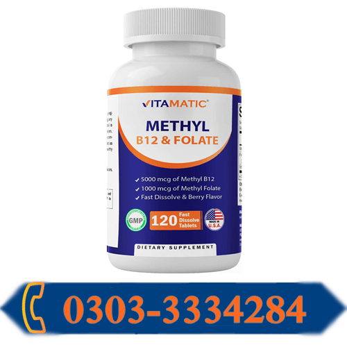 Vitamatic Methyl Folate & B12