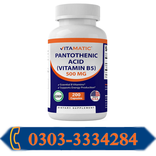 Vitamatic Pantothenic Acid (Vitamin B5)